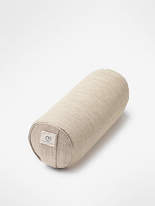 Yogamatters Hemp Mini Buckwheat Bolster - Natural