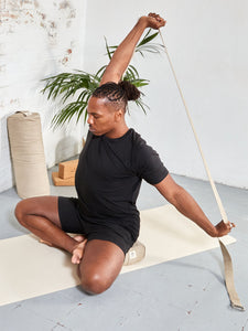 Yogamatters Hemp Yoga Belt - Natural