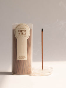 Paddywax Haze Incense - Cotton + Teak