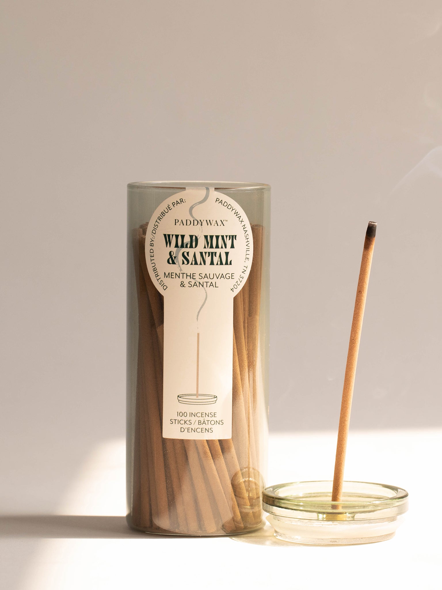 Paddywax Haze Incense - Wild Mint + Santal