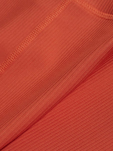 Varley Let's Move Rib Short - Orange Rust