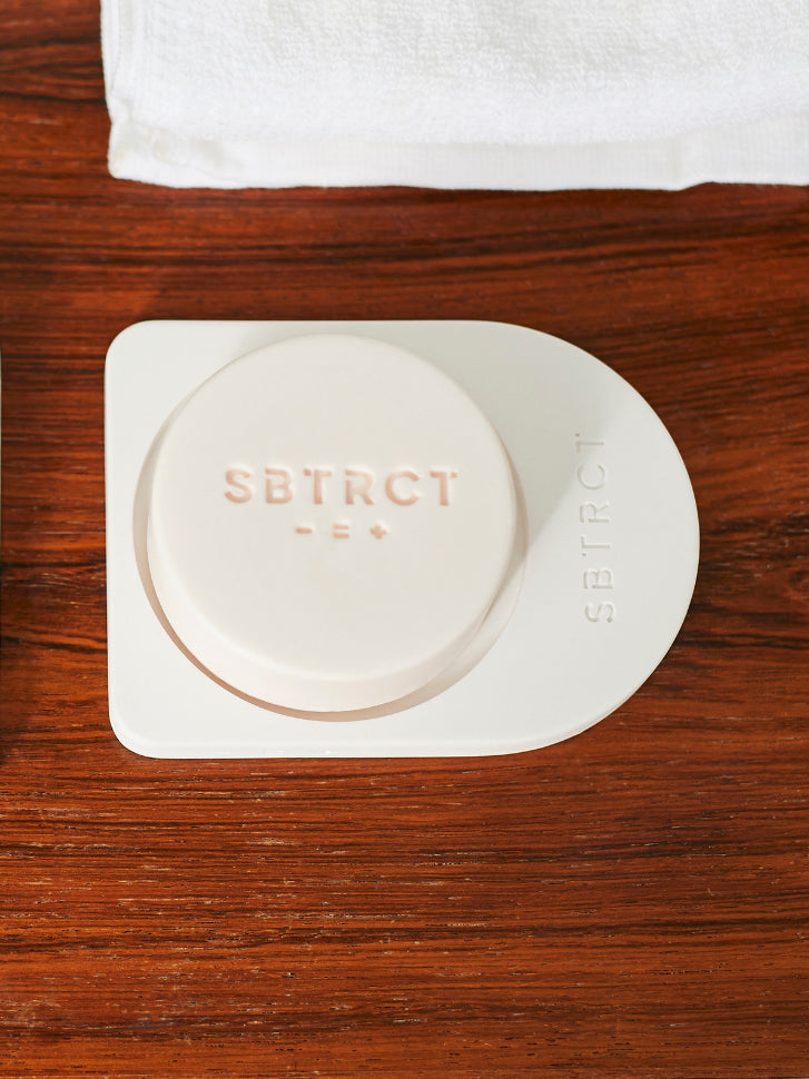 SBTRCT White Diatomite Dish (for Cleanser)