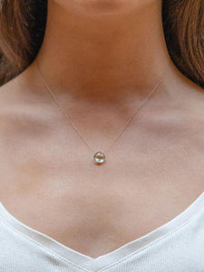 Wanderlust Life Fine Cord Necklace - Mint Green Amethyst