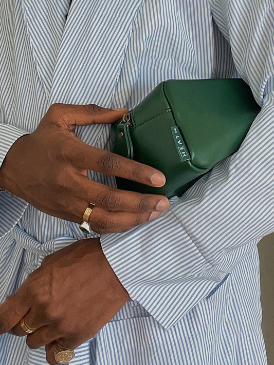 Heath Vegan Leather Washbag