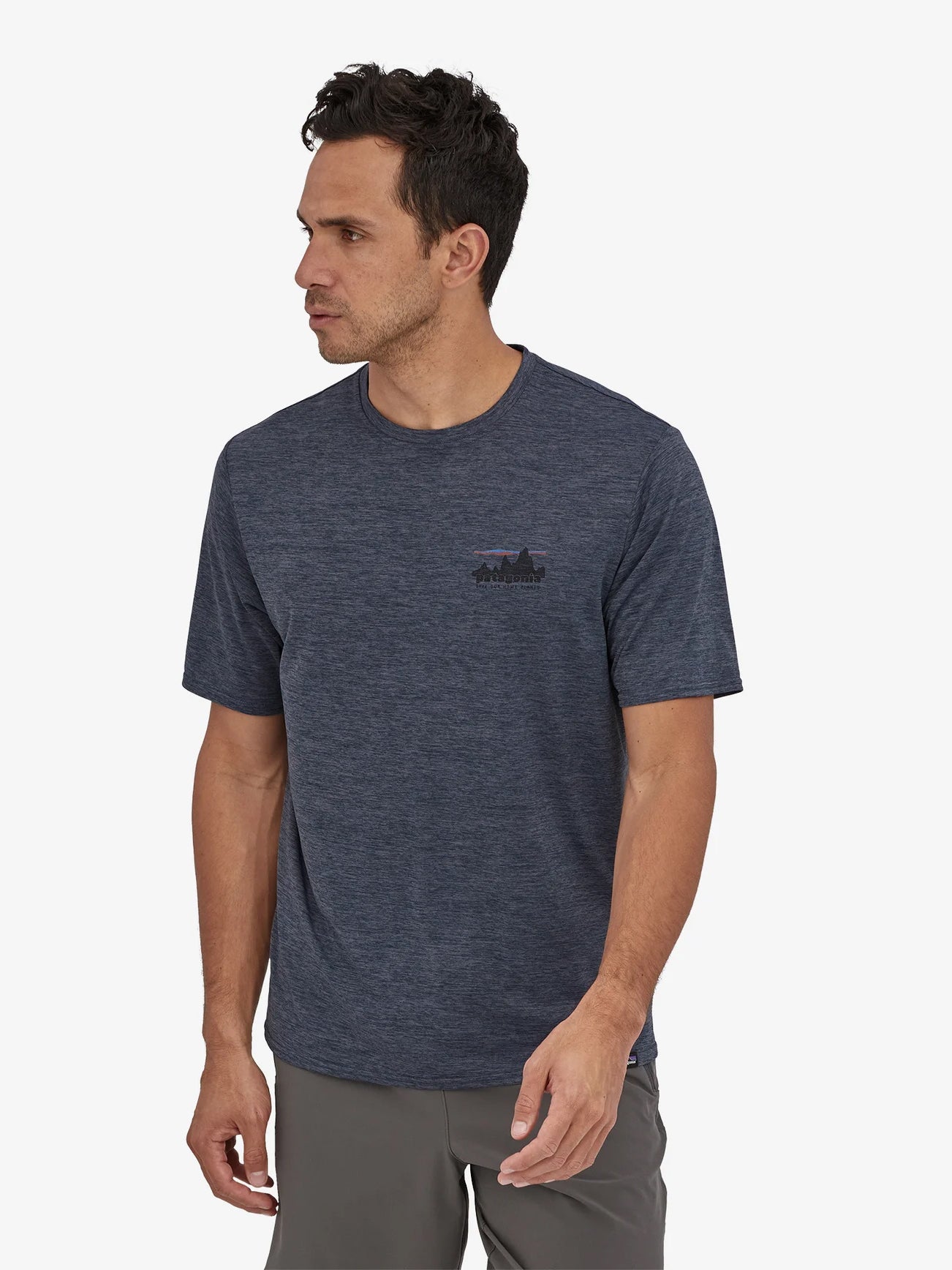 Patagonia Cap Cool Daily Graphic Shirt - '73 Skyline: Smolder Blue
