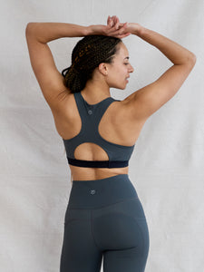 Yogamatters Eco Blend Bra Top - Graphite
