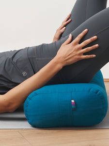 Supportive Rectangular Cotton Yoga Bolster