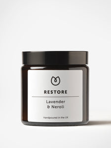 Yogamatters Restore Soy Wax Candle - Lavender + Neroli