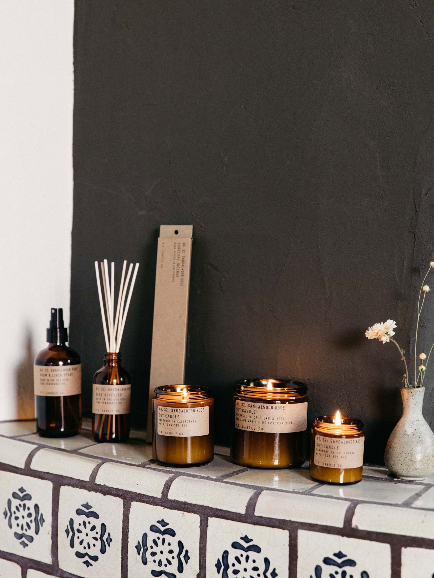 P.F. Candle Co. Room & Linen Spray - Sandalwood Rose