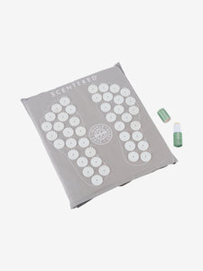 Scentered Foot Mat with De-Stress Aromatherapy Balm