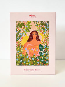 Prints in Pieces Jigsaw Puzzle 500 Pieces - She Found Peace