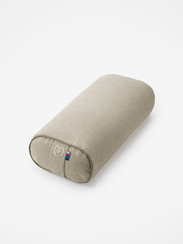 Yogamatters Organic Cotton Small Rectangular Buckwheat Bolster