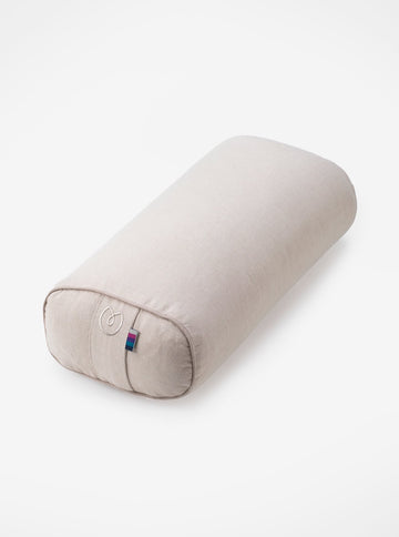 Yogamatters Organic Cotton Small Rectangular Buckwheat Bolster