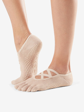 Toesox Grip Full Toe Elle - Ballet Nude