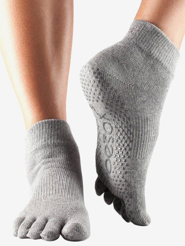 Chaussettes antidérapantes pilates Toesox® full toe lowrise Chaussettes antidérapantes pilates Toesox® full toe lowrise
