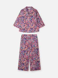 Thought Adina Organic Cotton Pyjama Set In A Bag - Multi