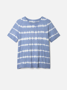 Thought Fairtrade Organic Cotton Tie Dyed T-Shirt - Denim Blue