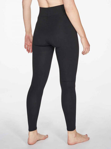 Thought Essential Bamboo & Organic Cotton Thick Leggings - Black