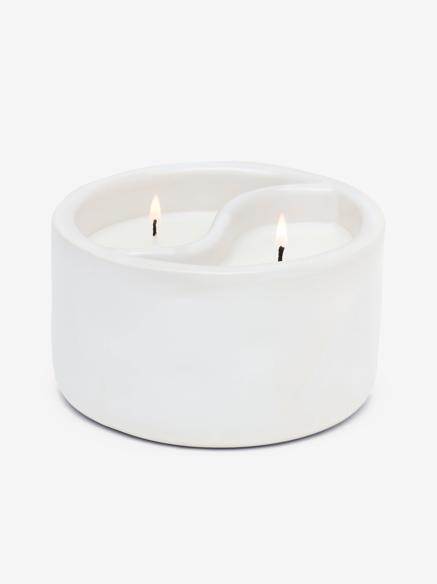 Paddywax Yin Yang Candle - Black Salt + Teakwood