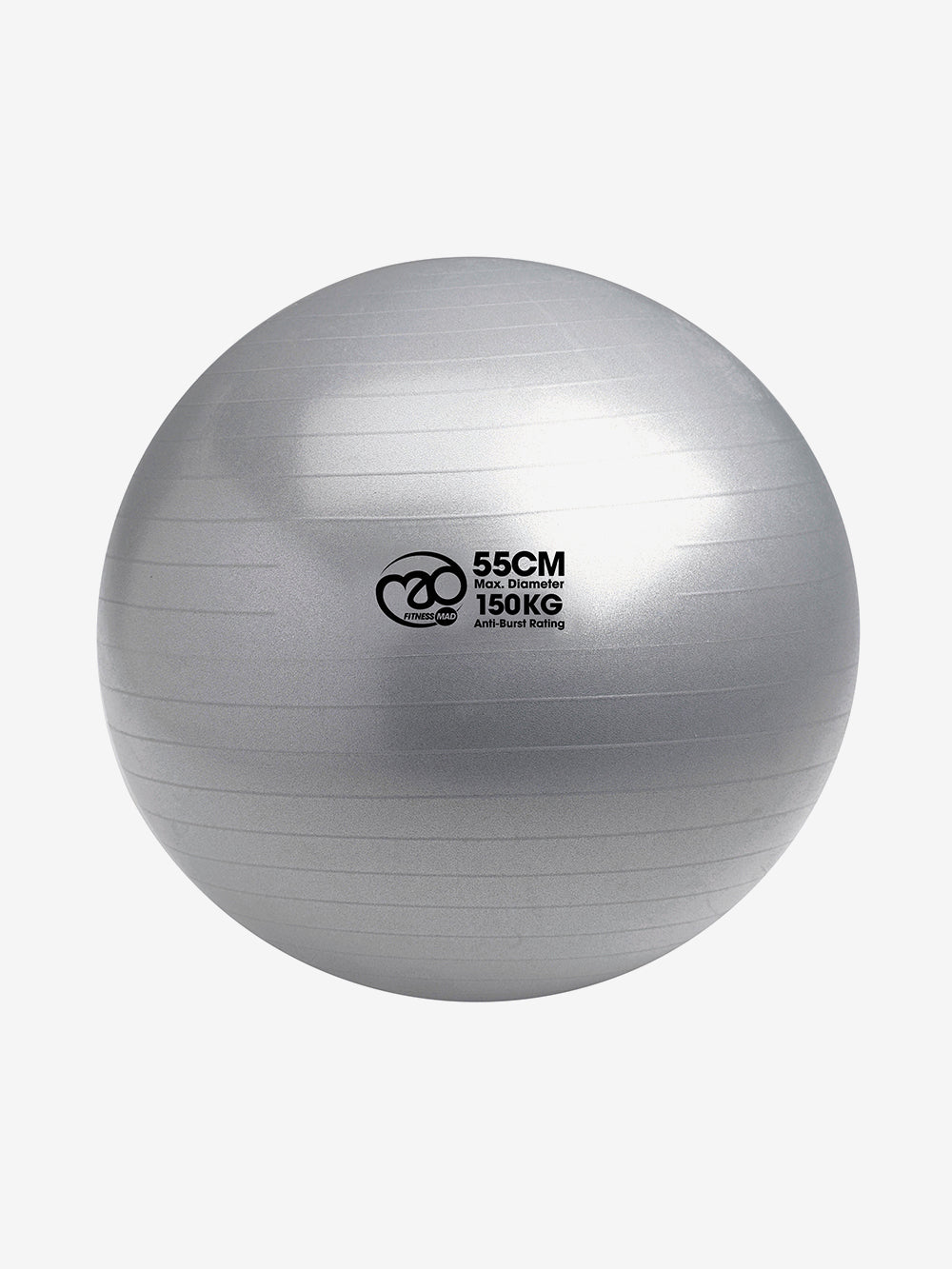 Yoga-Mad 150kg Anti-Burst Swiss Ball including pump - 55cm