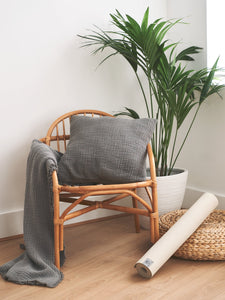 Yogamatters Luxe Organic Cotton Muslin Cushion Cover