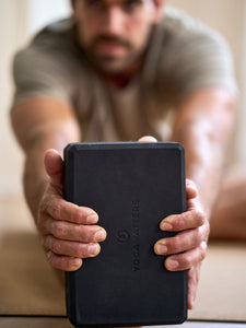 Yogamatters Large Reclaim Eco Yoga Brick - Black