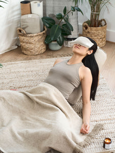 Yogamatters Hemp & Organic Cotton Yoga Blanket - Natural