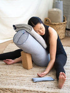 Yogamatters Organic Cotton Chambray Yoga Blanket