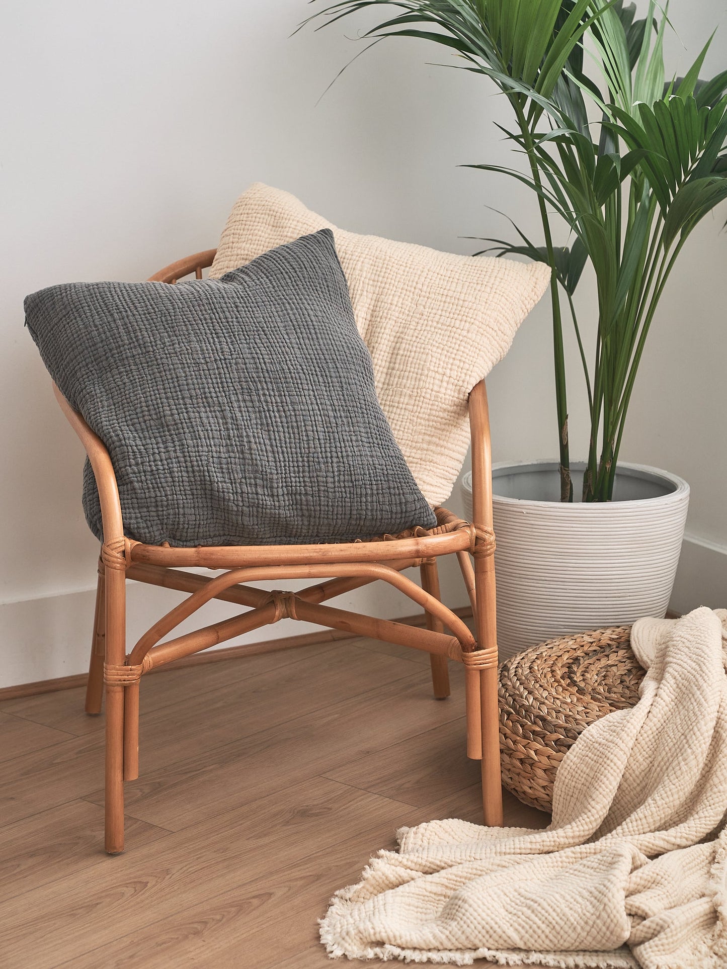 Yogamatters Luxe Organic Cotton Muslin Cushion