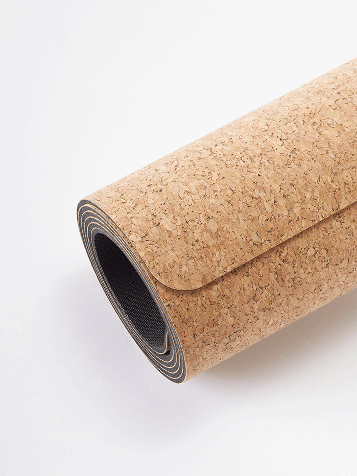 Yogamatters Eco Cork Yoga Mat - Black - Box of 6
