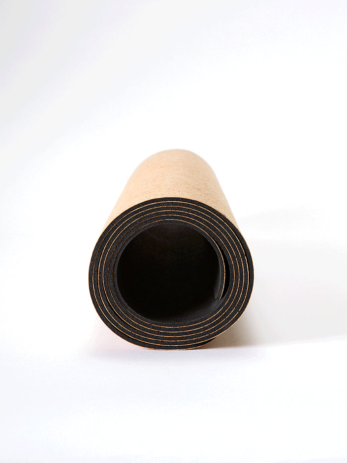 Yogamatters Eco Cork Yoga Mat - Black - Box of 6