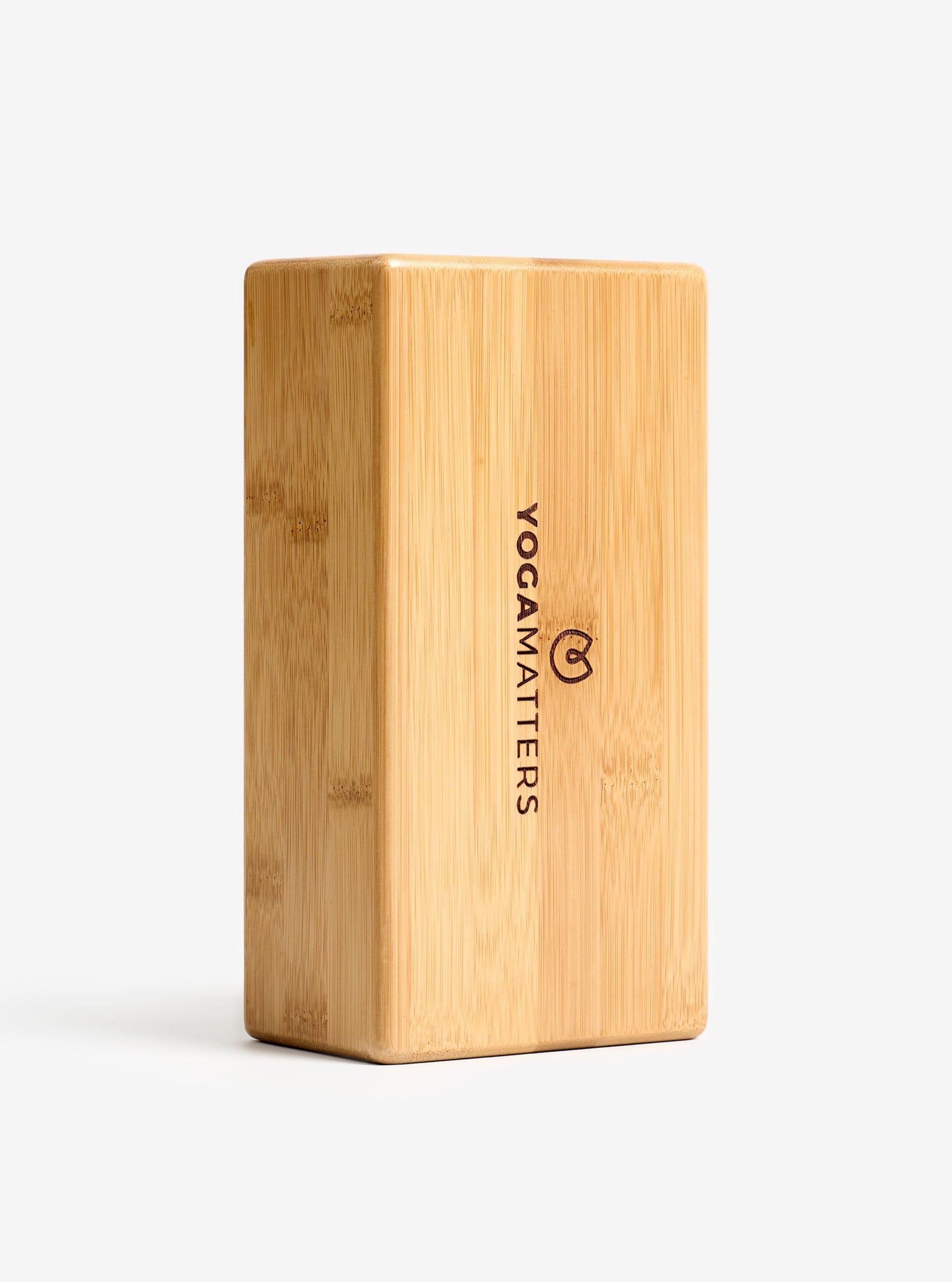 sustainable eco friendly bamboo yoga brick block