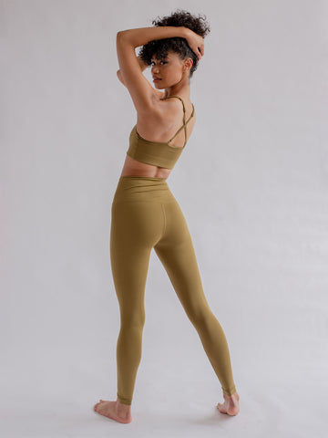 Girlfriend Collective Float High Rise Leggings - Fern