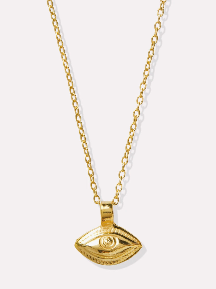 Goddess Charms Goddess of Vision Pendant Necklace - Gold