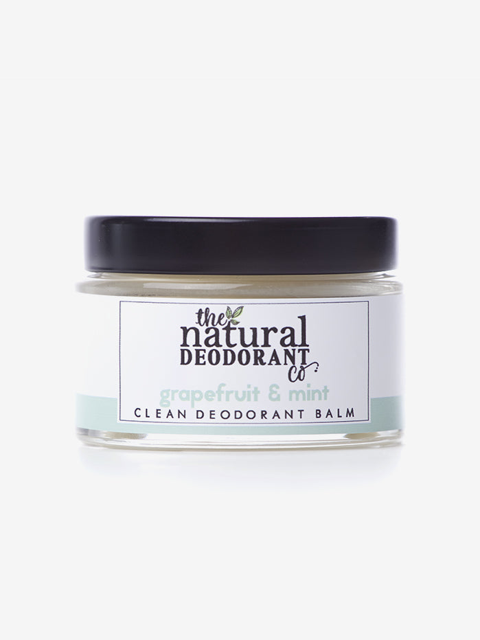 Natural Deodorant Co 55g Clean Deodorant Balm  - Grapefruit + Mint