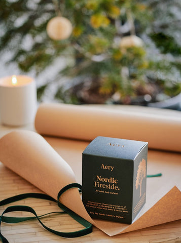 Aery Fernweh Winter Candle - Nordic Fireside