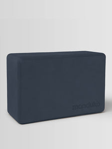 Manduka Recycled Foam Block - lightweight, firm yoga prop