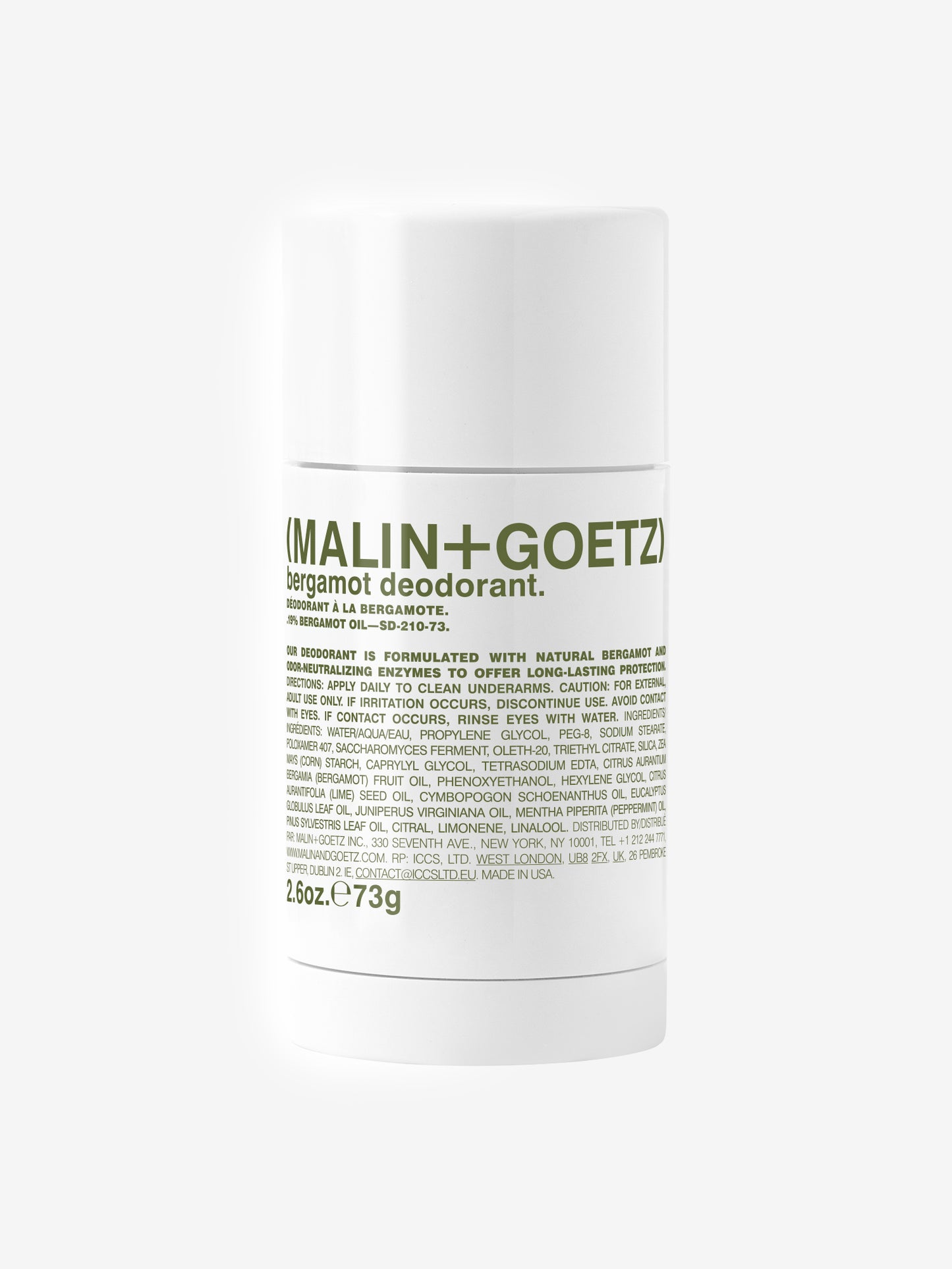 Malin+Goetz Bergamot Deodorant 73g