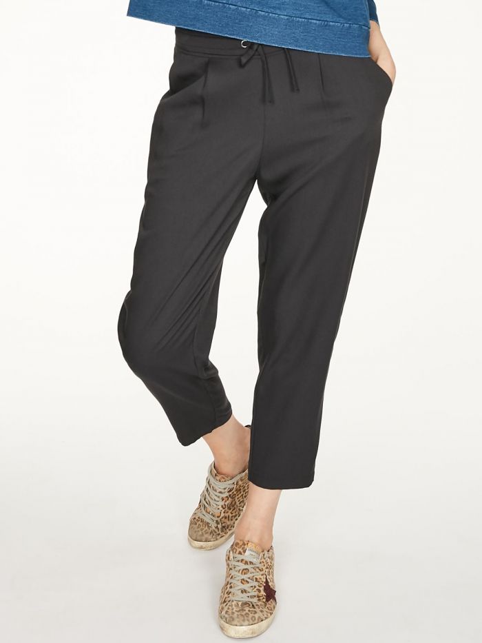 Thought Katie Drawstring Trousers - Black