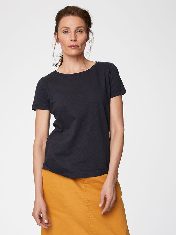 Thought Fairtrade Organic Cotton Tee - Navy
