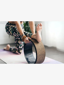 Yoga Design Lab Yoga Wheel - Mandala Black