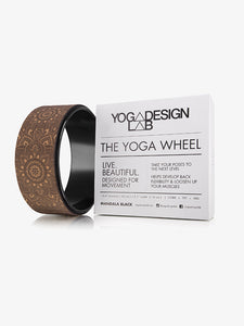 Yoga Design Lab Yoga Wheel - Mandala Black