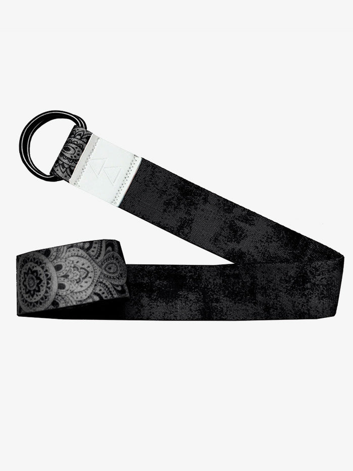 Yoga Design Lab Yoga Strap - Mandala Black
