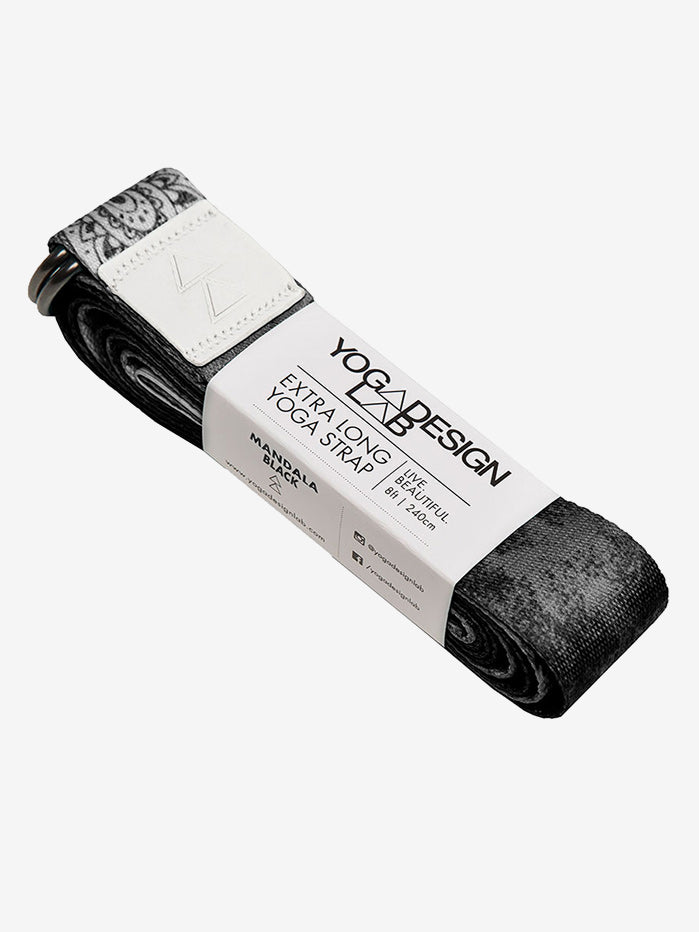 Yoga Design Lab Yoga Strap - Mandala Black