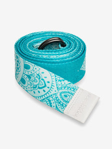 Yoga Design Lab Yoga Strap - Mandala Turquoise