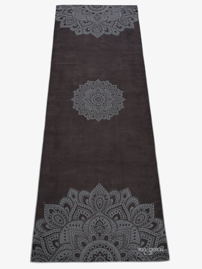 Yoga Design Lab Hot Yoga Towel Mandala Black