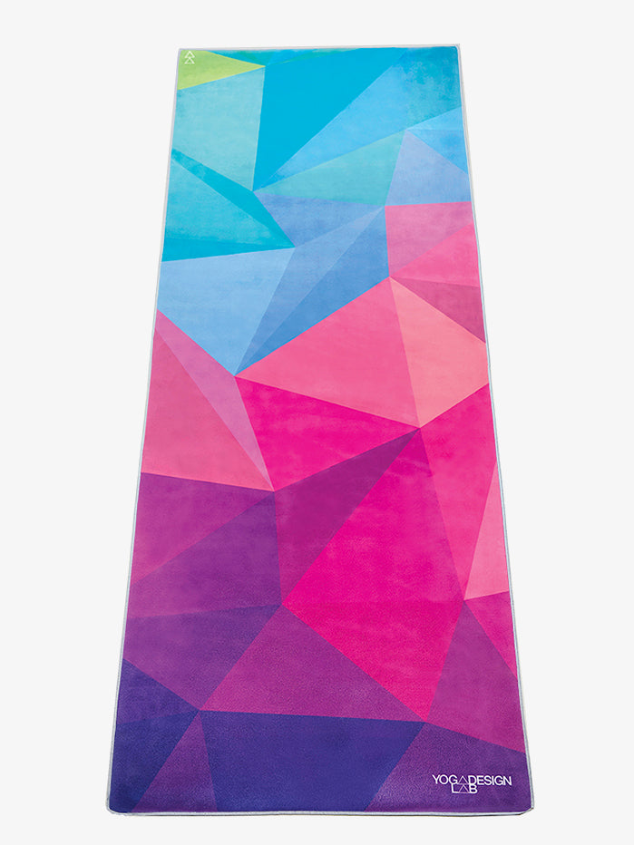 Yoga Design Lab Whipstitch Mat Towel Geo